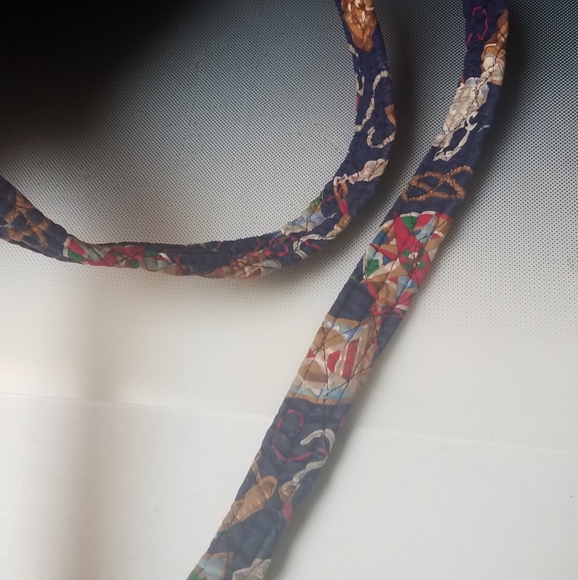 Vera Bradley Regatta duffel zipper bag 11x5x5 - Picture 8 of 8